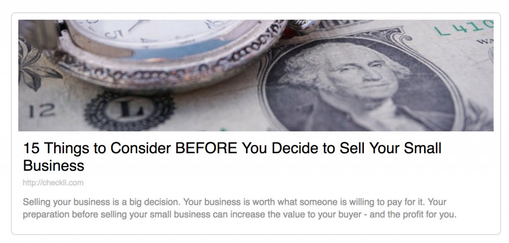 Antony Caliendo | 15 Things to Consider BEFORE You Decide to Sell Your Small Business | The Sales Assassin 