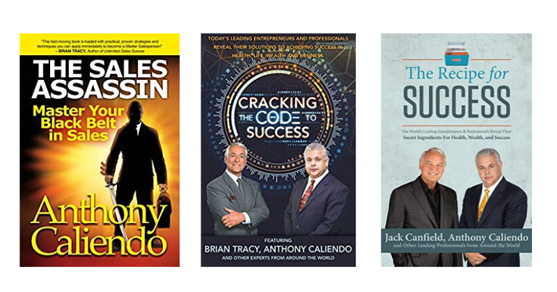 Sales books by international best-selling author and keynote speaker Anthony Caliendo: | Anthony Caliendo | The Sales Assassin