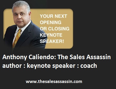 Anthony Caliendo The Sales Assassin Author speaker coach