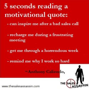 why spend 5 seconds reading a motivational quote by Anthony Caliendo
