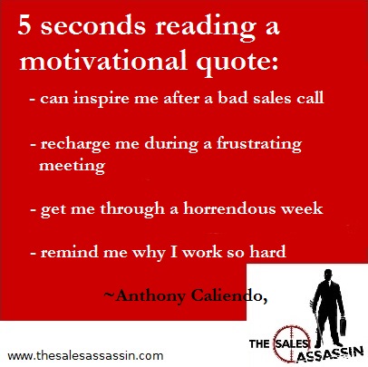 why spend 5 seconds reading a motivational quote by Anthony Caliendo
