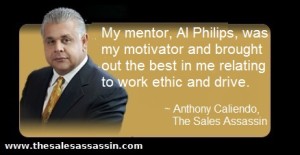 My mentor Al Philips by anthony caliendo the sales assassin