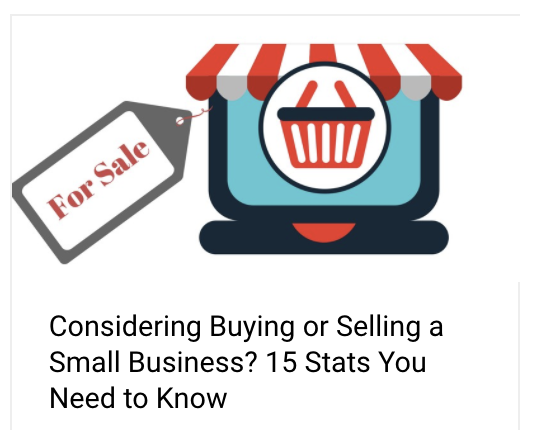 Considering Buying or Selling a Small Business? 15 Stats You Need to Know | Anthony Caliendo | The Sales Assassin 