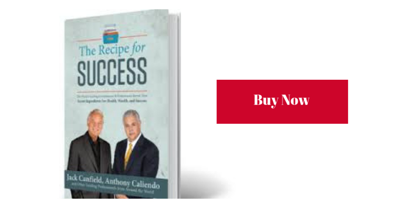 Buy My New Book: The Recipe for SUCCESS | Anthony Caliendo | The Sales Assassin